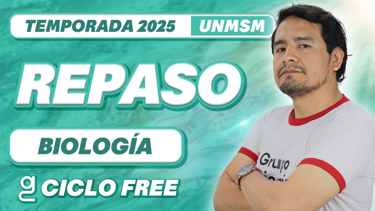 REPASO 📚 BIOLOGÍA [CICLO FREE SAN MARCOS]✨
