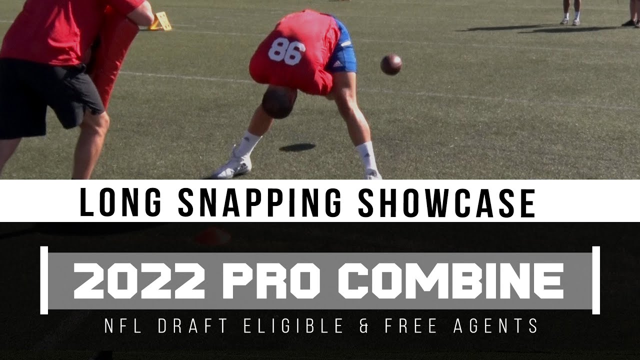 Long Snapping Showcase // 2022 Pro Football Combine