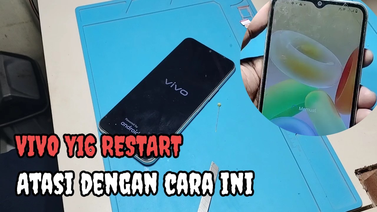 Cara Mengatasi Vivo Y16 Restar