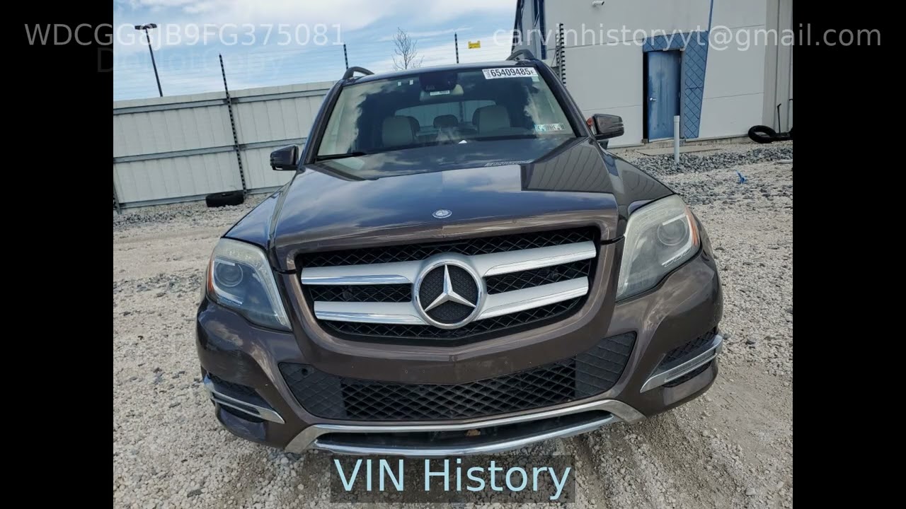 2015 Mercedes-benz GLK-CLASS WDCGG8JB9FG375081