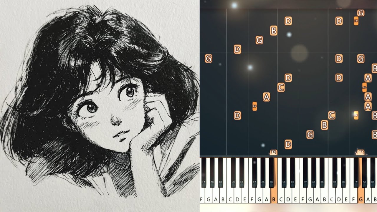 Haruka's Love Letter · Hakdo | 작곡하는 경영학도 Hakdo | Piano Tutorial | Piano Cover