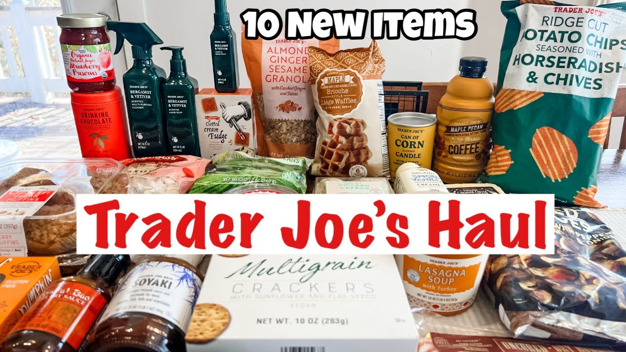 Ноябрьский улов Trader Joe&rsquo;s Haul с 10 новыми товарами