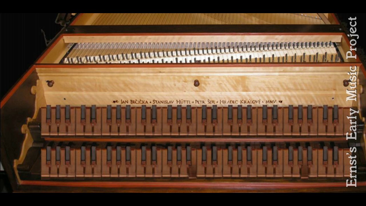 Conrad Friedrich Hurlebusch - Scherzo (sampled harpsichord Mietke)