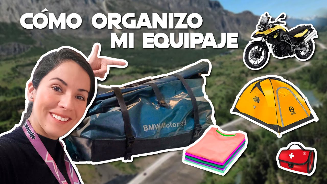 ¿CÓMO ORGANIZO MI EQUIPAJE? 🧳  Me preparo para visitar Las Guaitecas. PATAGONIA AL LÍMITE 🛵