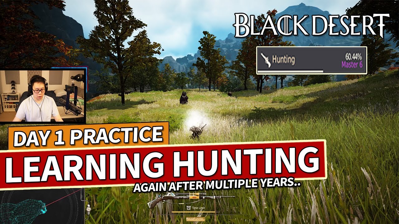 Learning Hunting again after years... Journey to Guru Part 1 | Black Desert
