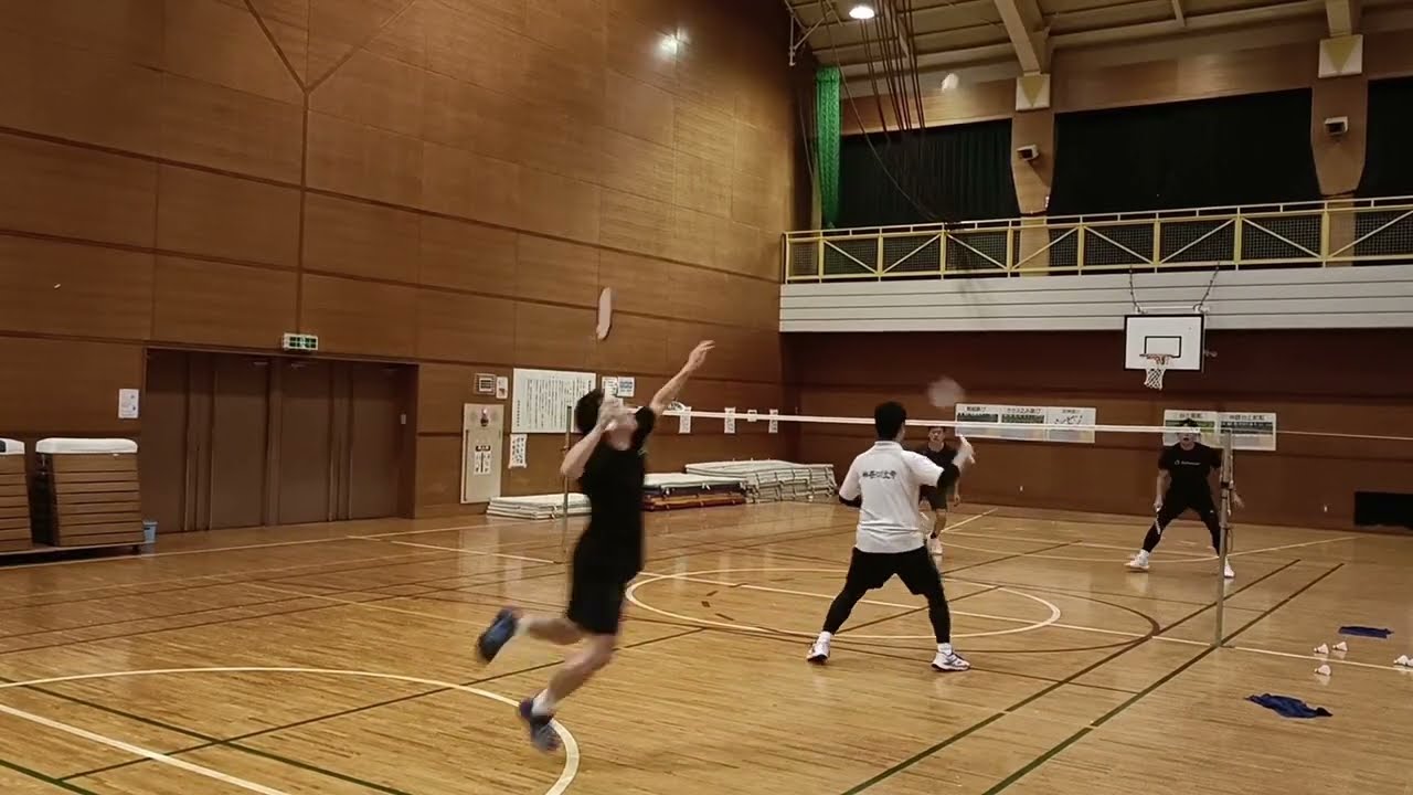 20251130 千葉県西の原小学校　バドミントン
