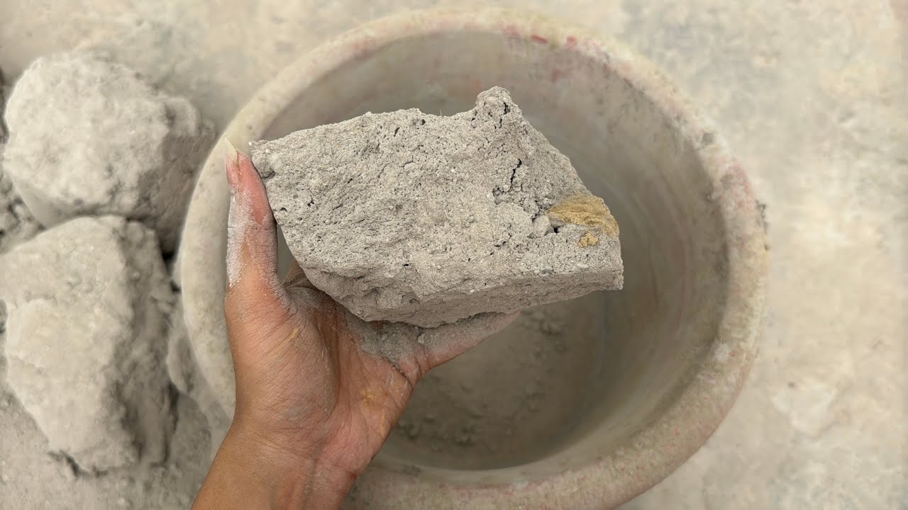 New crumbling vlog with crumbling 🔥pure ashes ki dry &water claypot crumbling ❤️
