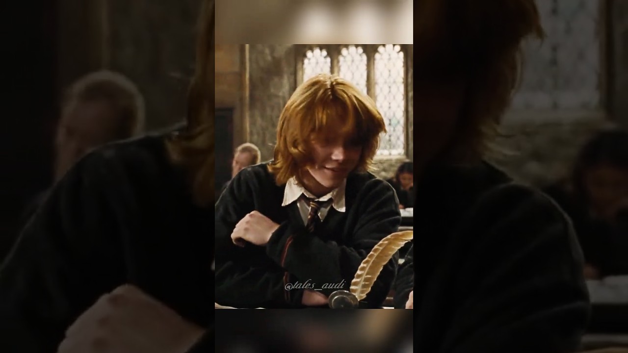 Even HERMIONE Couldn&rsquo;t Handle THIS Look ❤️🫣 | #romione #harrypotteredits #shorts #ronweasley #look