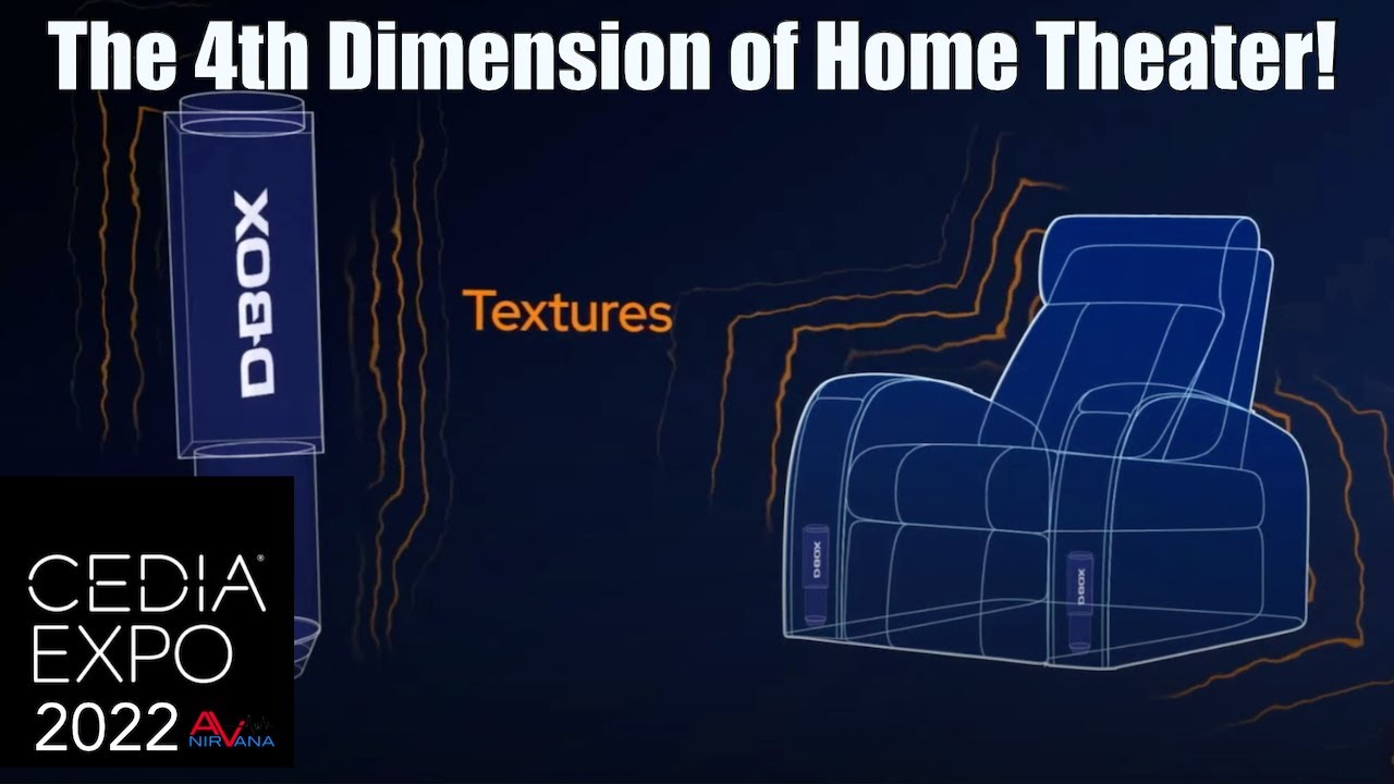 The 4th Dimension of Luxury Home Theater: Haptic Immersive Seating by D-Box and Jaymar at CEDIA 2022