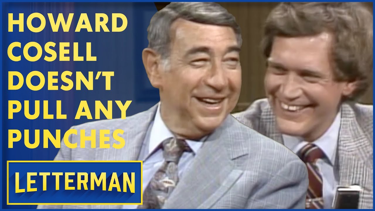 Howard Cosell Doesn't Pull Any Punches | David Letterman