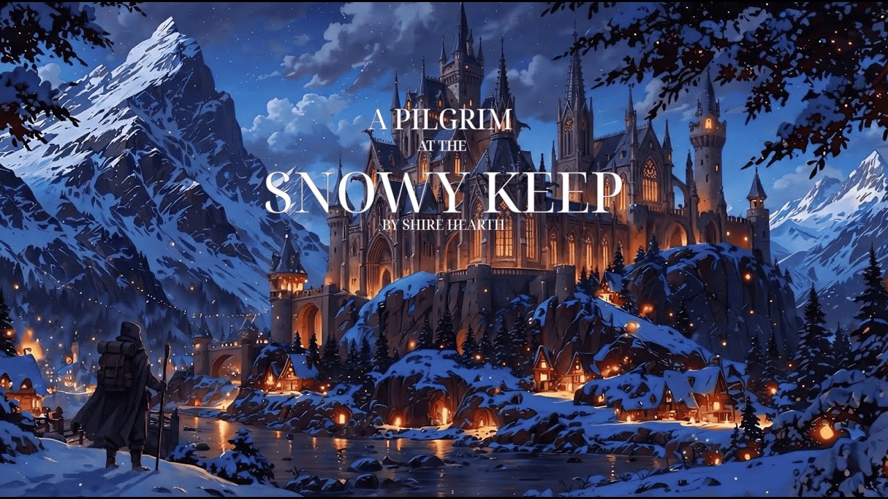 Medieval Music for Focus & Calm | A Pilgrim at the Snowy Keep