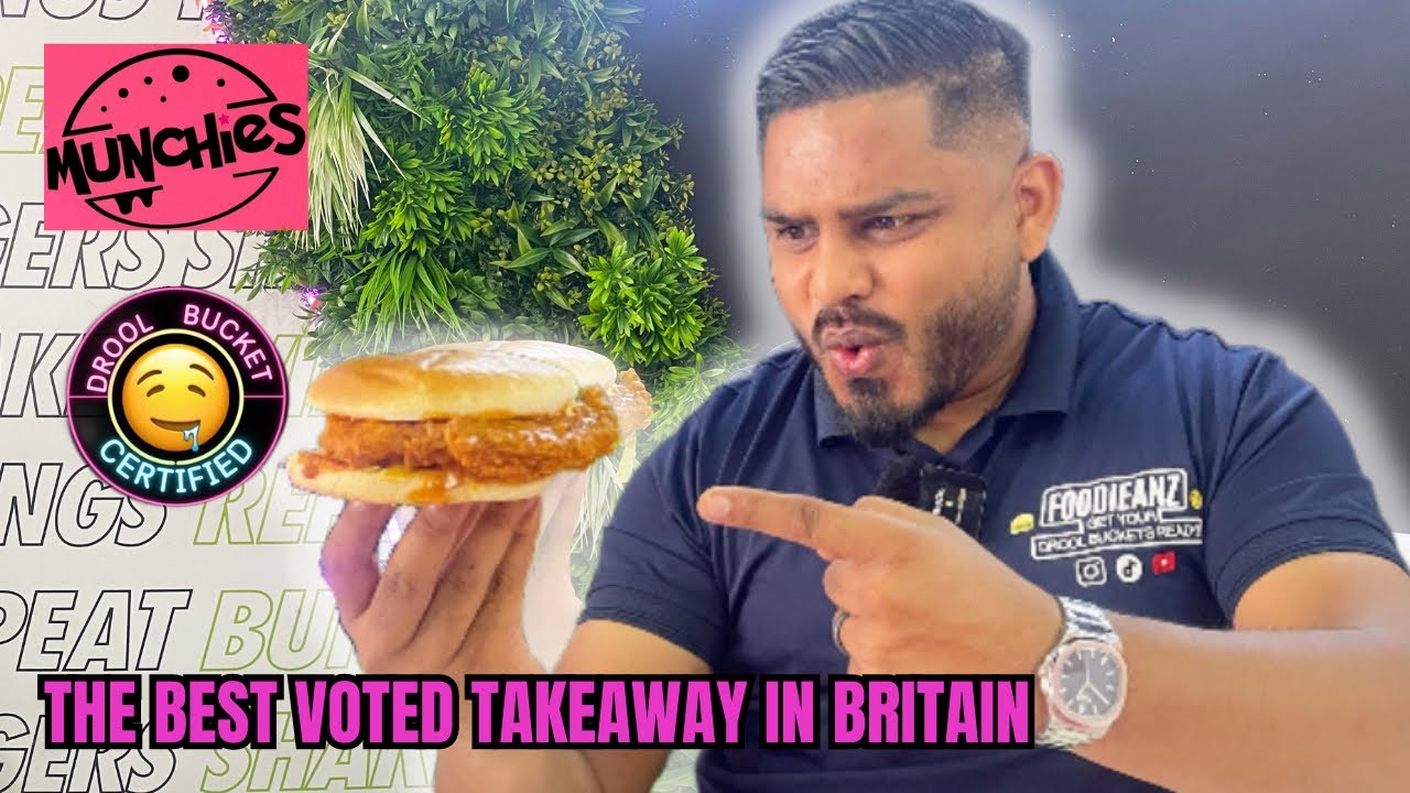 EP46: THE BEST TAKEAWAY IN BRITAIN????…..MUNCHIES!!!!