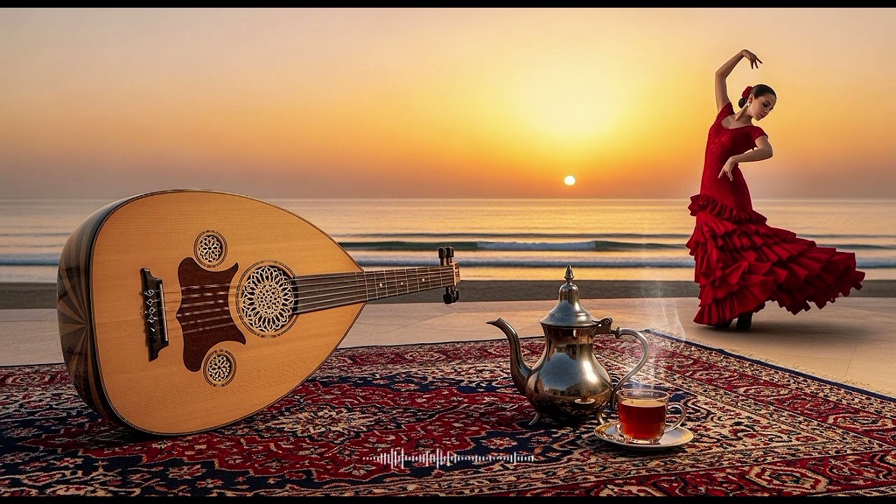 Soothing Flamenco Guitar with Desert Oud Tones