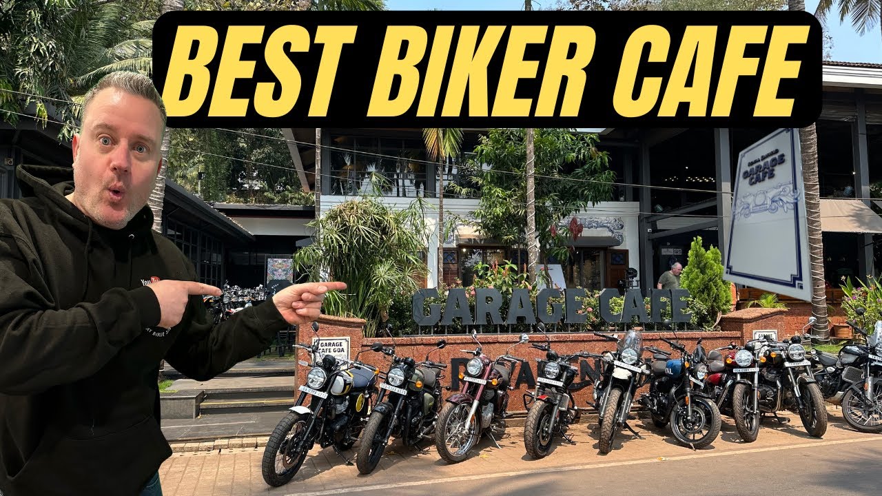 Крутейшее байкерское кафе Royal Enfield! Обзор и первые впечатления