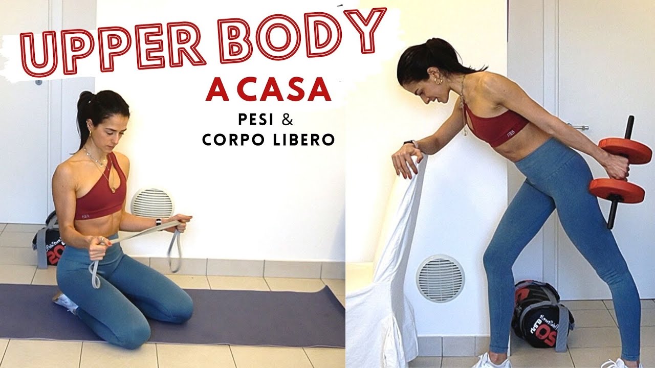 Braccia forti e scolpite - allenamento completo upper body | Silvia Fascians