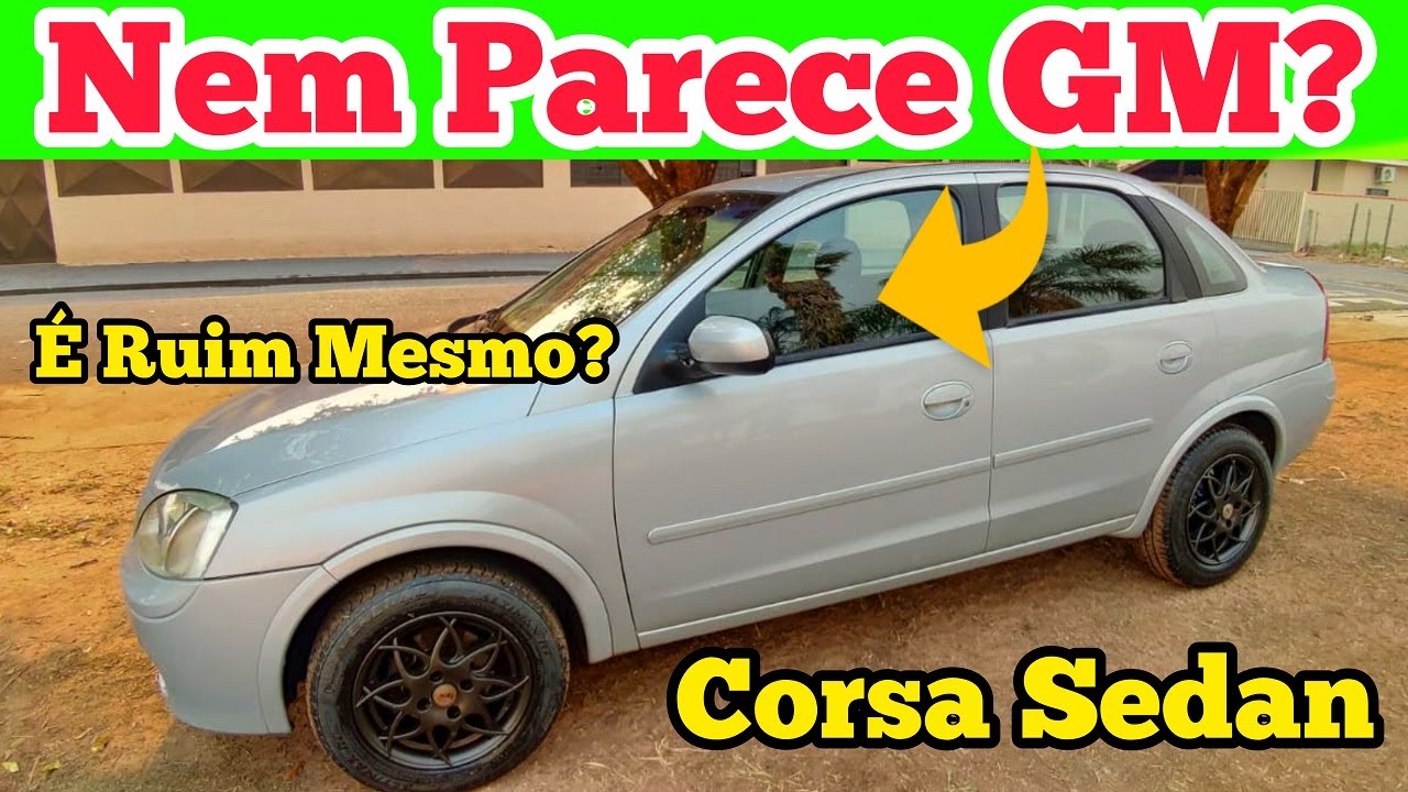 Não É Digna Da Chevrolet? Avaliação Corsa Sedan 1.0 2003 (Parte 2)