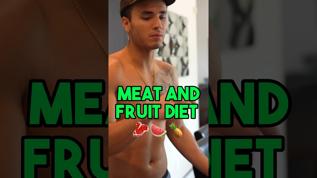 Мясо и фрукты имели успех #шорты #спортзал #диета #фитнес