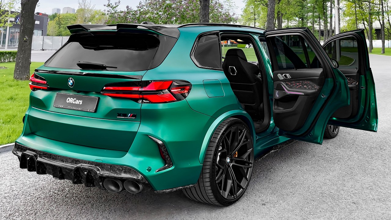 2025 Akrapovic BMW X5 M Competition - Wild SUV in details