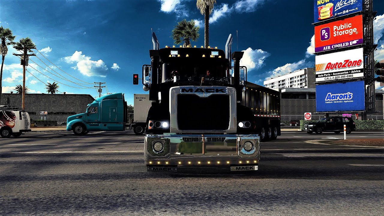 ATS Mods 1.39: | Mack Superliner Truck v1.0 (TSA) | American Truck Simulator