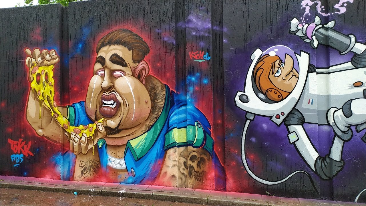 Step in the Arena 2022 graffiti festival in Eindhoven SITA2022