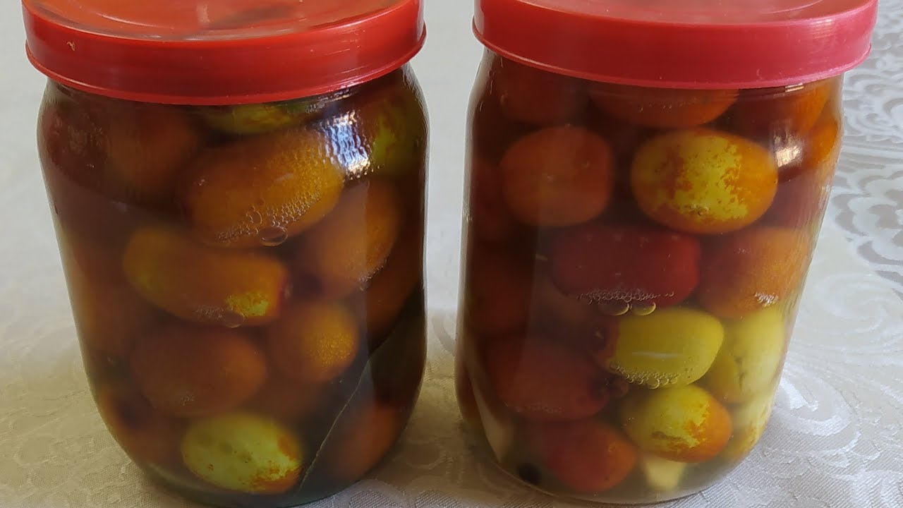 Как засолить УНАБИ/ЗИЗИФУС/КИТАЙСКИЙ ФИНИК/ЖОЖОБА/ՈՒՆԱԲԻ թթու,ինչպես պատրաստել