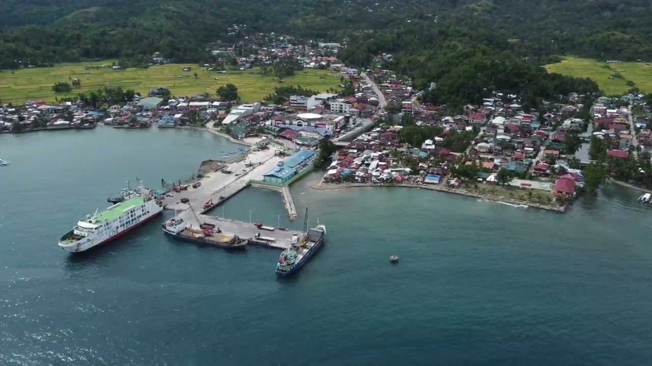 JAGNA PORT,MUNICIPALITY OF JAGNA BOHOL AERIAL VIEW
