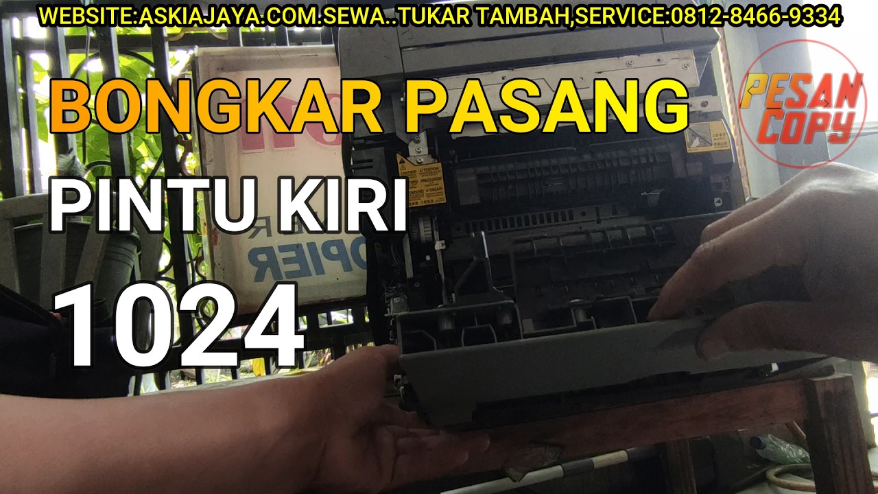 MENGGANTI PINTU KIRI IR 1024 DENGAN AMAN