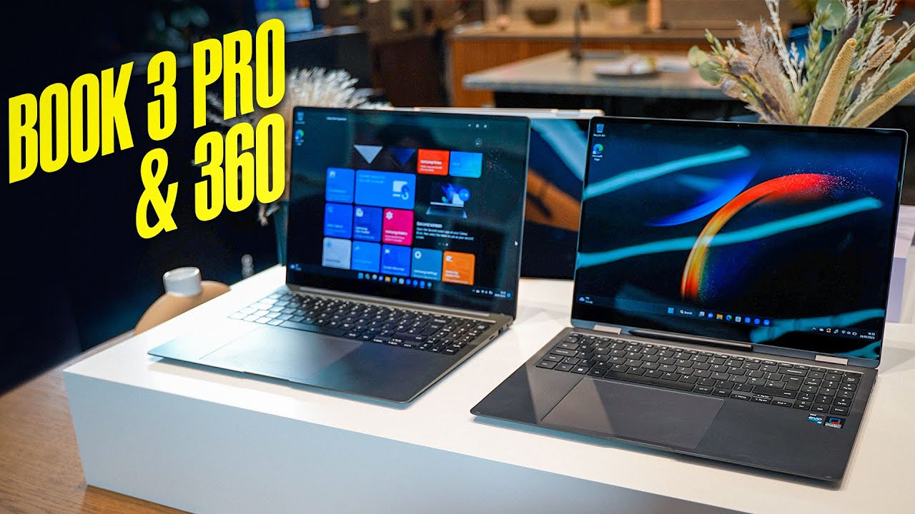 About TIME 😜 Samsung Book 3 Pro & 360 Hands On - FINALLY Worthy?!😬