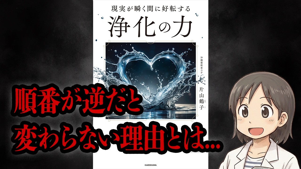 【永久保存版】感謝しても変わらないのは順番が逆だった｜現実が瞬く間に好転する 浄化の力／片山鶴子