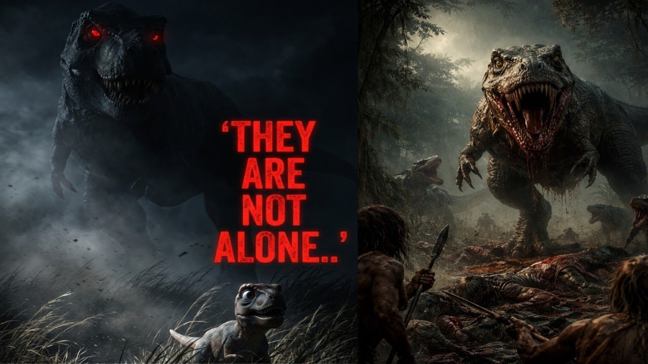 They Are Not Alone | Horror Dinosaur Story in 3D | Survival On Earth |  Dinosaur Horror Story|
