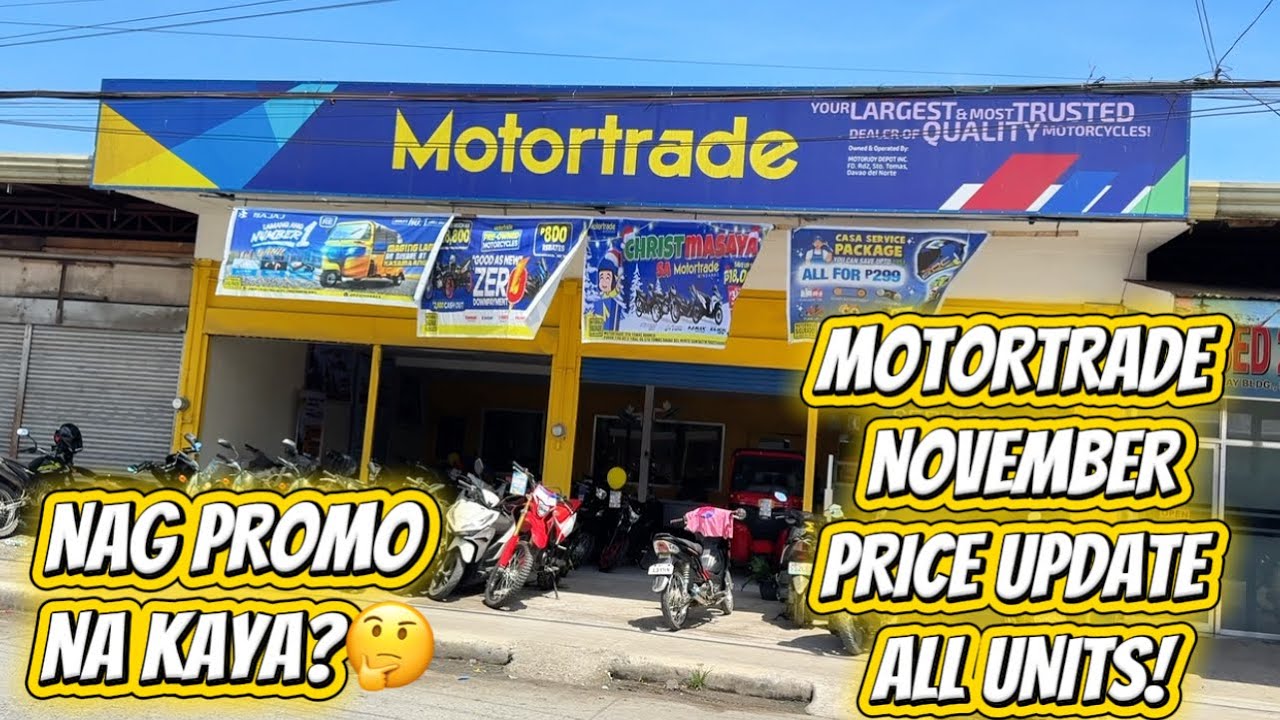 November Motortrade Price Update All Units! Langga Gail nag Promo na Kaya?🤔