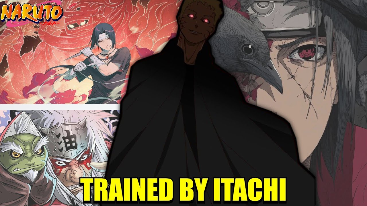 WHAT IF NARUTO WAS RUNNING AWAY FROM JIRAIYA, AND ITACHI BECAME HIS SENSEI ?