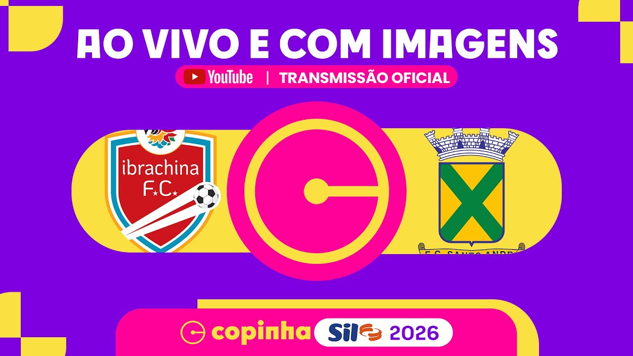 JOGO COMPLETO: IBRACHINA X SANTO ANDR&Eacute; | RODADA 2 | COPINHA SIL 2026