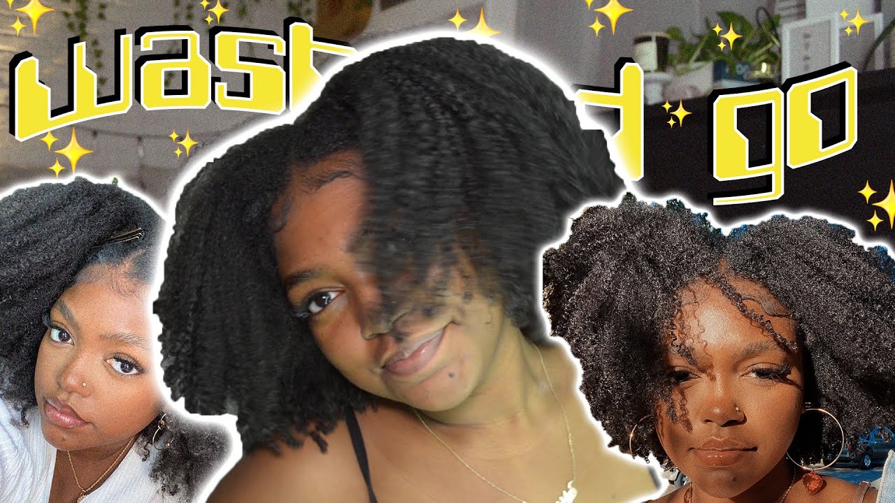 неделя с моим типом волос 4 ✨ выпуск «wash n go» + как я завязываю волосы на ночь