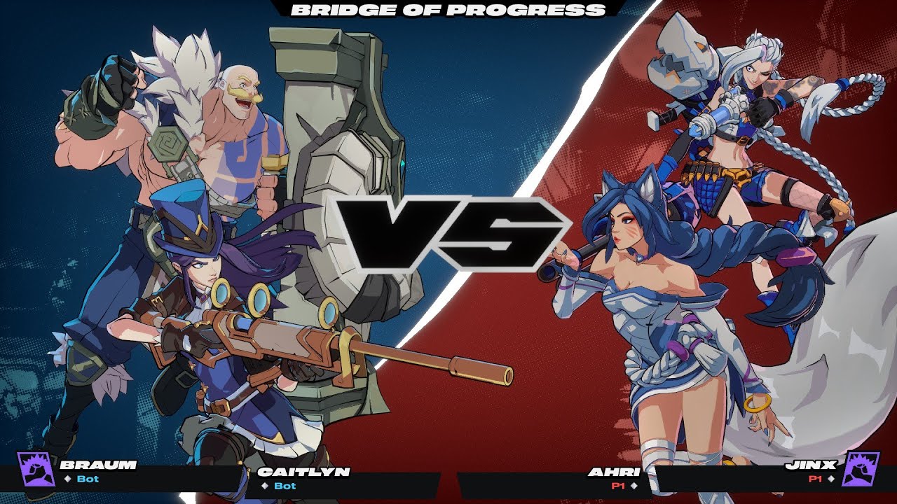 2XKO Ranked Match - NwJeep (Caitlyn/Braum) vs MaverickHunterX (Ahri/Jinx)