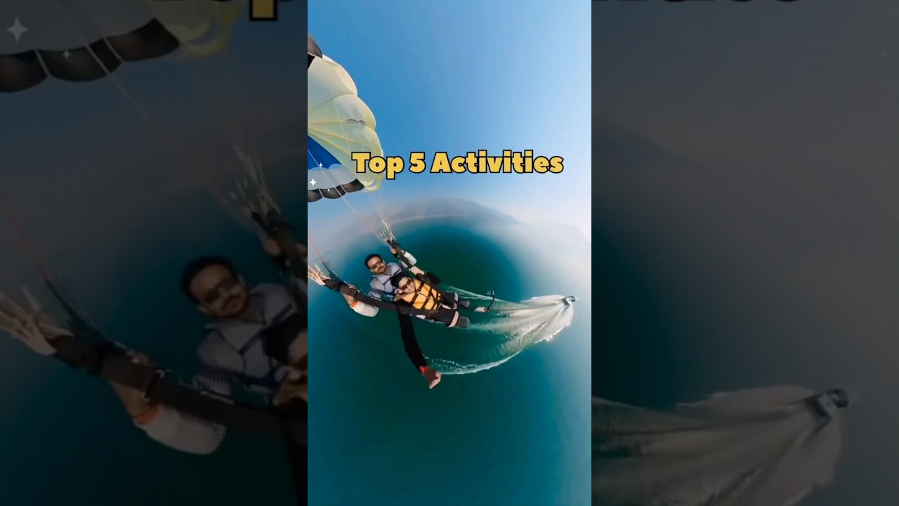 Top 5 activities in Mussoorie 😍 #adventure #musoorie #activity #travel #minivlog #vlog #shorts