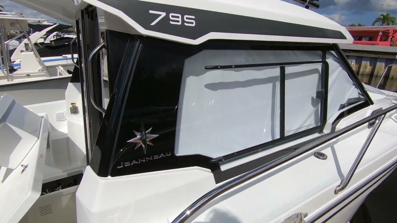 12v DC Marine Air Conditioner on a 2022 Jeanneau 795 Sport by Mabru Power Systems. NO GENERATOR!