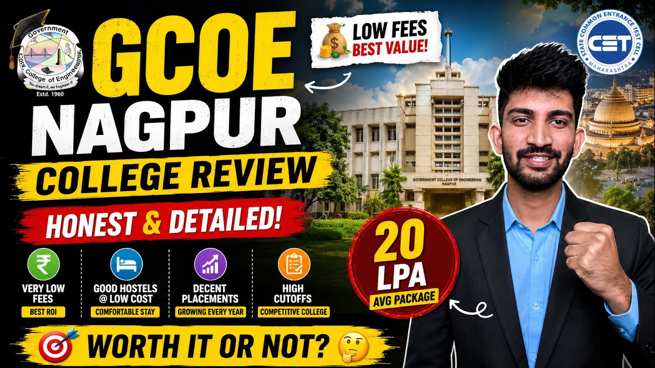 Don&rsquo;t Take Admission in GCOE Nagpur Before Watching This!