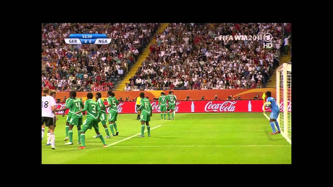 Laudehr - 1:0 Deutschland gegen Nigeria