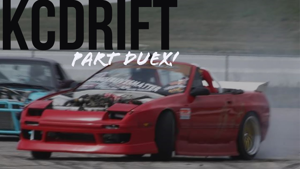 KC DRIFT Part Duex- Drifting the skid pad, TONS OF TANDEMS!- Sidewayz Sinclair- Vlog 028