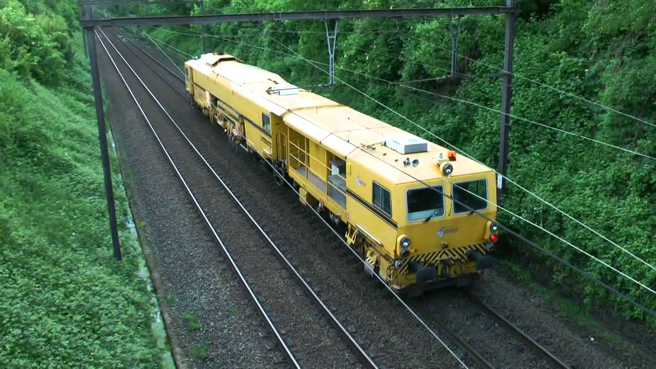 Track works, by Infrabel (Belgium)