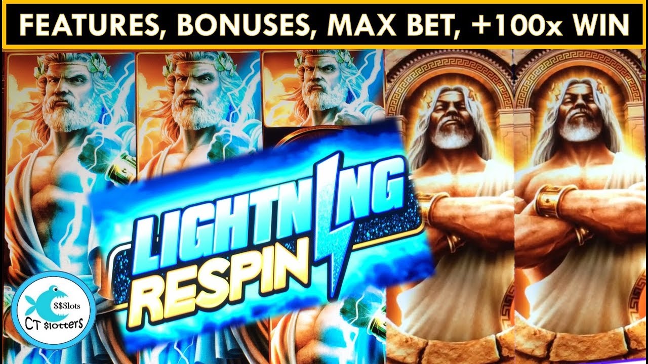 BIG WIN! Zeus and Kronos Slot Machines! Multiple Bonuses and Respin Features!