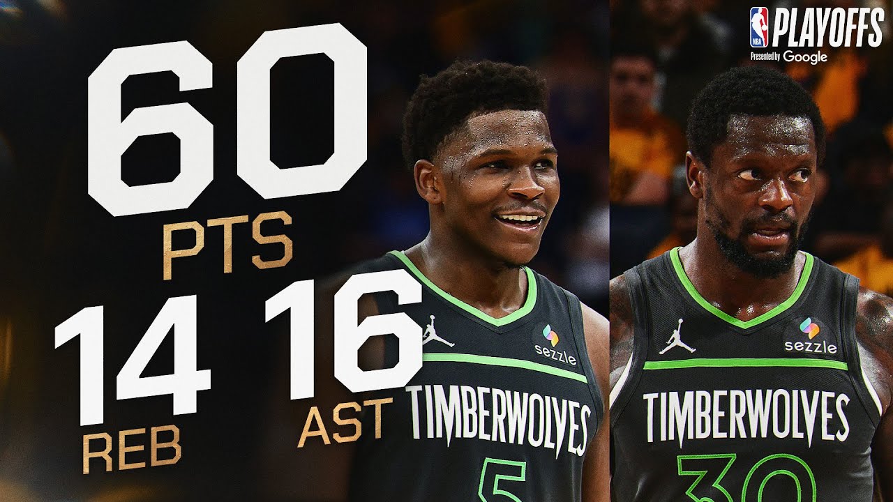 Edwards (36 PTS) & Randle (TRIPLE-DOUBLE) DOMINATE In Game 3! | May 10, 2025