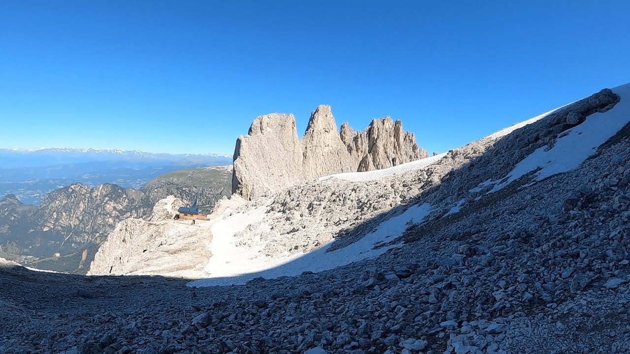 ⛰ Ferrata Santner - Gruppo del Catinaccio Full HD