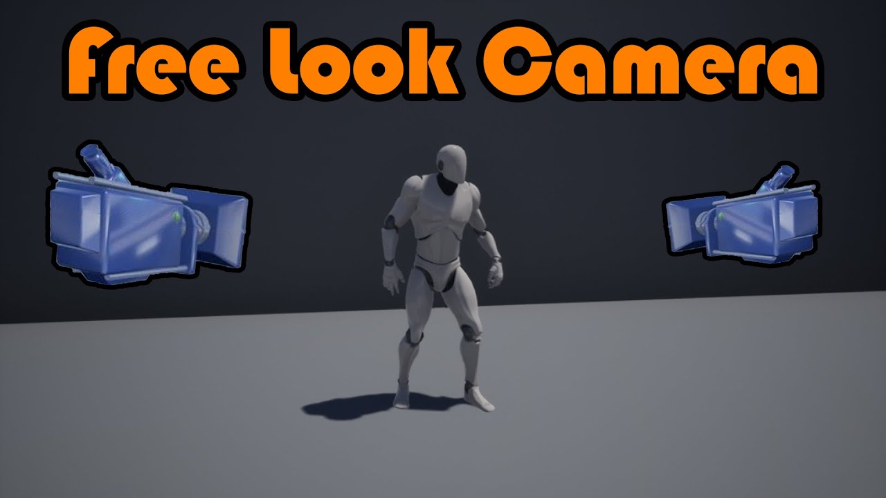 Free Look Camera Around Player | While Walking - Unreal Engine 4 Tutorial