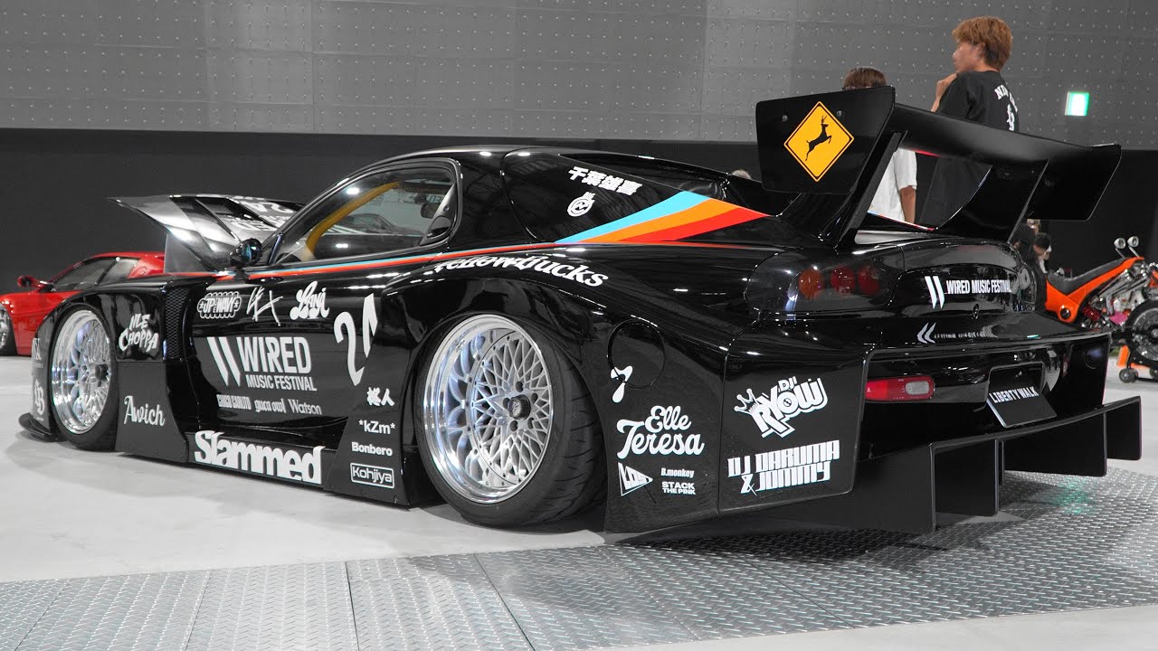 A-MESSE JAPAN 2024 WALK AROUND 会場内 CUSTOMCAR SHOW