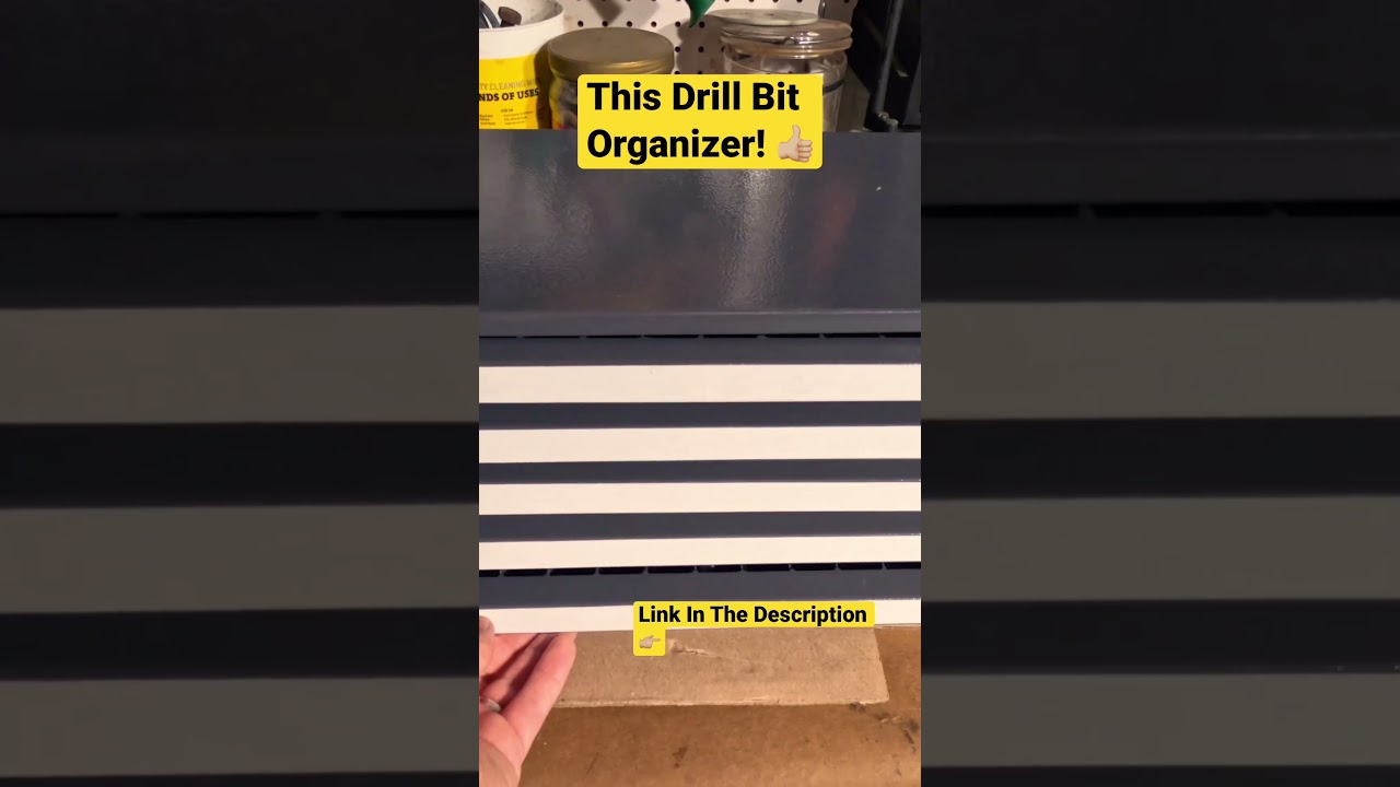 Organize The Drill Bits 👊🏼 