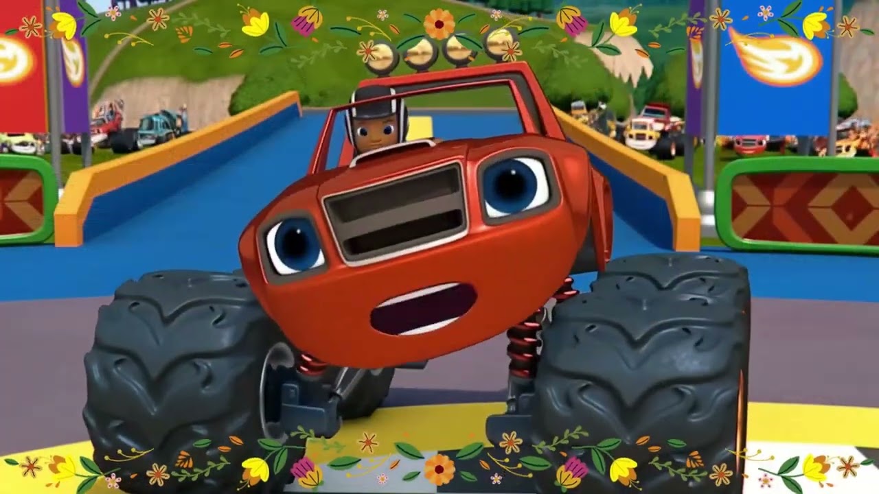 🚗💨 Blaze y los Monster Machines | Canción Infantil de Carreras para Niños