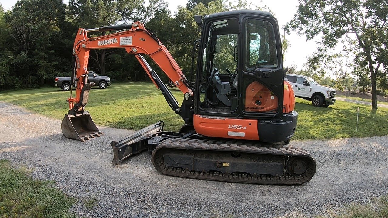 The New(ish) Machine Is Here! Kubota U55-4 Mini Excavator