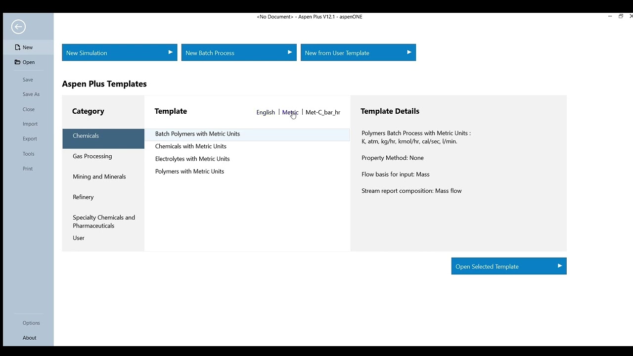 Tutorial 4: Learn Aspen Plus in 24 Hours